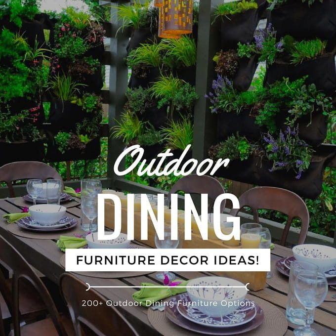 The Allure of Outdoor Dining 10 Furniture Decor Ideas