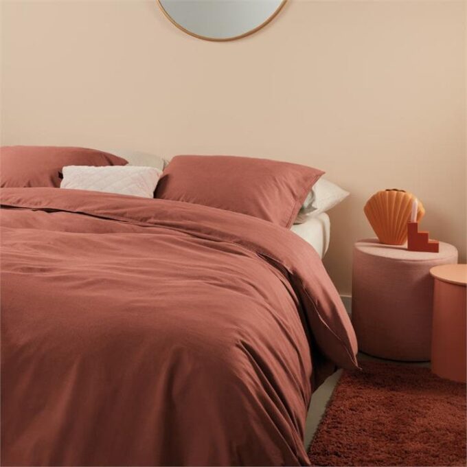 Organic Cotton Basic Terra Quilt Cover Set By Bedding House